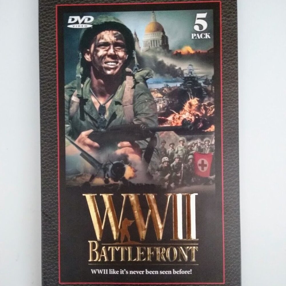 WWII: Battlefront - Five DVD Digipak Collection (DVD, 2003, 5-Disc Set) IN COLOR